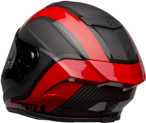 Bell Race Star Flex DLX Tantrum 2 Helmet - Black/Red