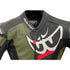 Berik 2.0 GP3 Leather Body Suit - Black/Green/Grey