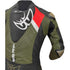 Berik 2.0 GP3 Leather Body Suit - Black/Green/Grey