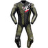 Berik 2.0 GP3 Leather Body Suit - Black/Green/Grey