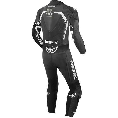 Berik 2.0 Leather Body Suit - Black/White
