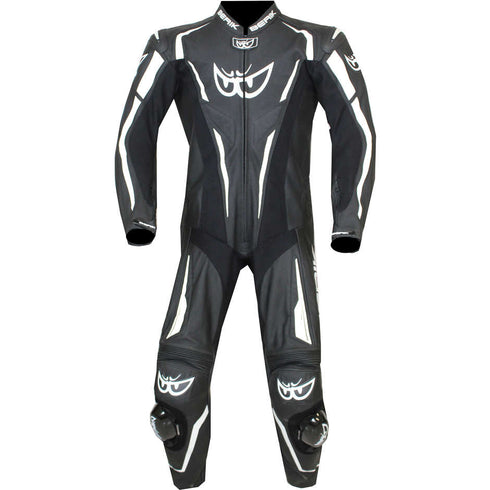 Berik 2.0 Leather Body Suit - Black/White