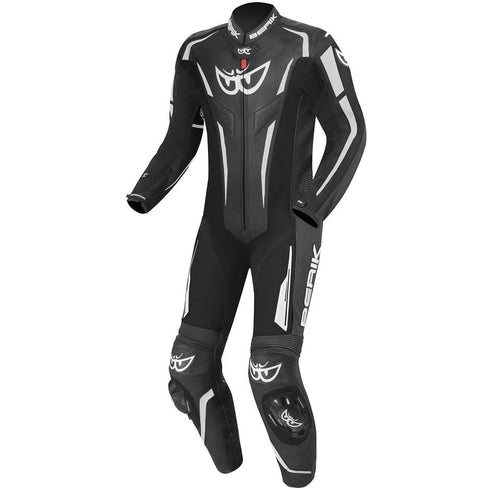 Berik 2.0 Leather Body Suit - Black/White
