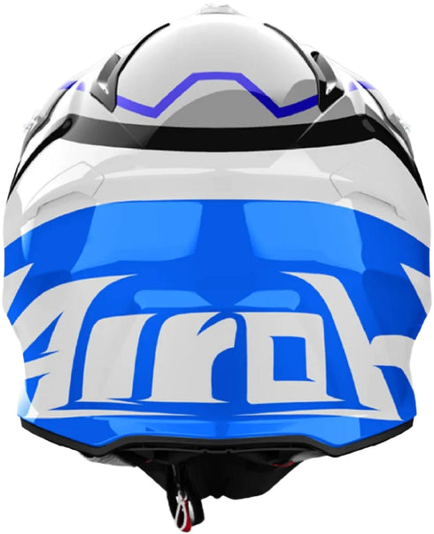 Airoh 2024 Aviator Ace 2 Ground Helmet - Blue Gloss
