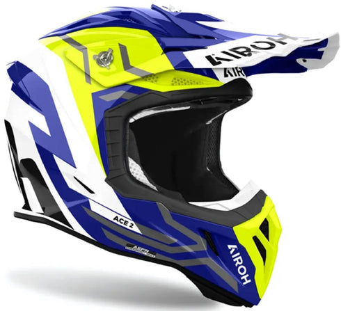 Airoh 2024 Aviator Ace 2 Ground Helmet - Yellow Gloss