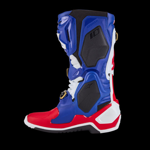 Alpinestars Tech 10 Boots - Red/White/Blue