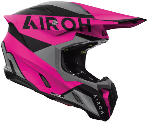 Airoh 2024 Twist 3 King Helmet - Pink Matt — Motorcycle Helmets (image 2 of 2)