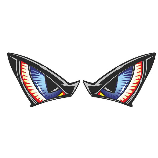 Blue Eyes Sticker 2pc