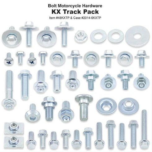 Bolt MC Hardware Track Pack Hardware Kit - Kawasaki 48KXTP