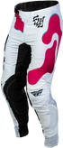 Fly Racing 2027 Lite Flake SE Vibe Pants - White/Pink/Blue