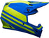 Bell MX-9 MIPS Disrupt Helmet - Blue/Hi-Viz Matt