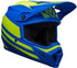 Bell MX-9 MIPS Disrupt Helmet - Blue/Hi-Viz Matt