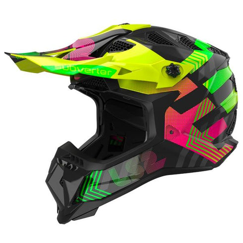 LS2 MX700 Subverter Evo II Chromatic Helmet - Black