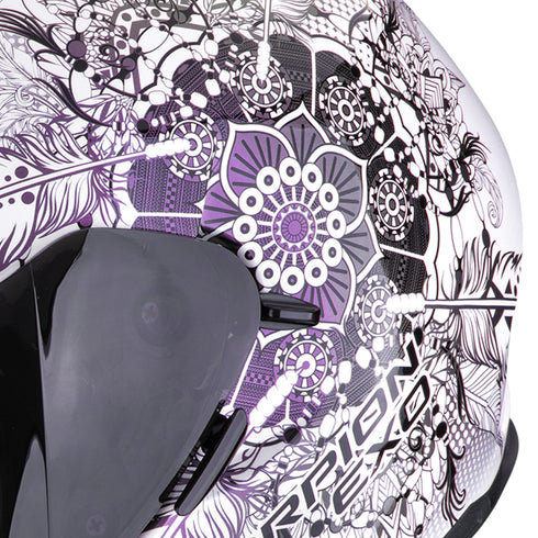 Scorpion EXO-491 Dream Helmet - White/Chameleon