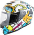 Scorpion Youth EXO-JNR Air Fun Helmet - White/Blue — Motorcycle Helmets (image 2 of 8)