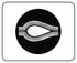 Puig Multi-Adjustable Visor Clip-On - Light Smoke (325x102mm)