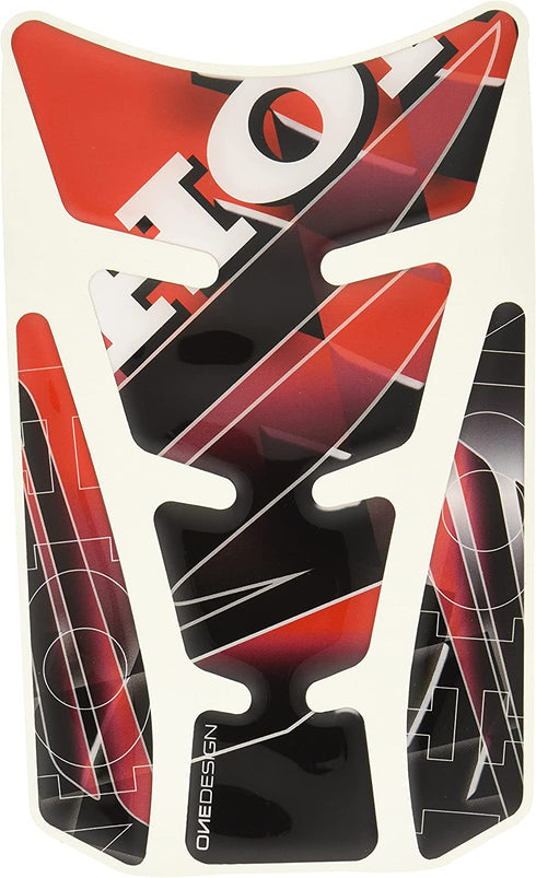 One Design Honda - Red/Black/White Spirit Tank Pad
