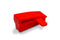 UFO Chain Adjuster Block Red