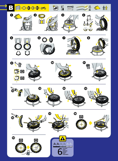 Michelin Bib Mousse - M18 (120/90-18)
