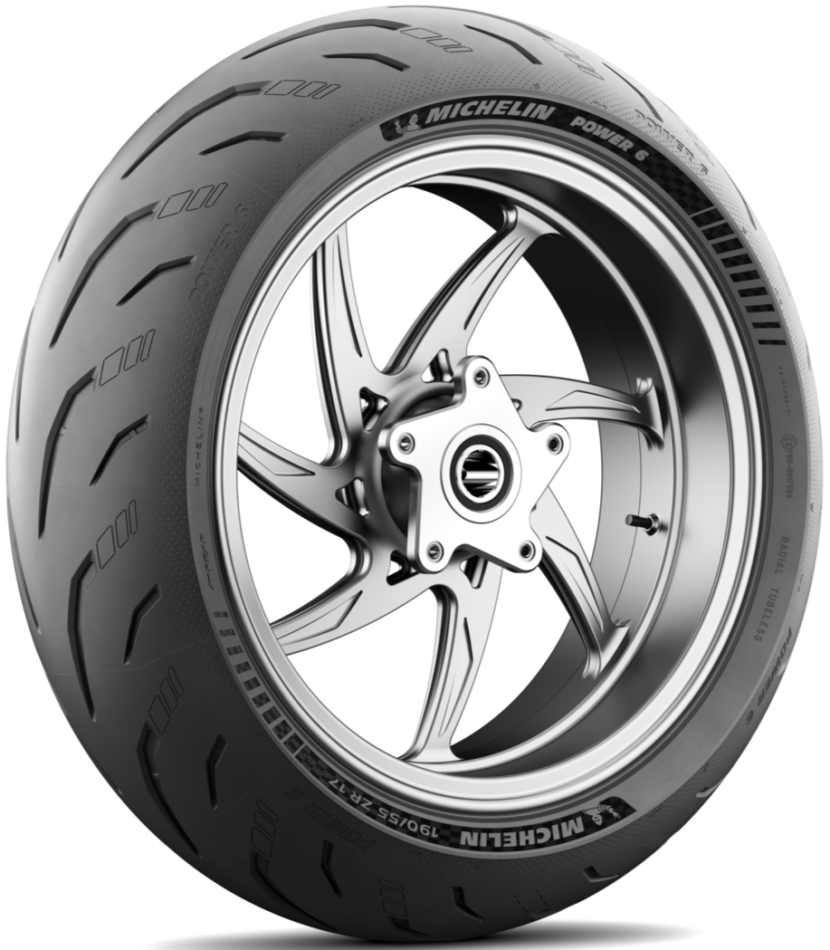 Michelin Power 6 Rear Tyre - 200/55ZR17 M/C (78W) TL – Bike Kings