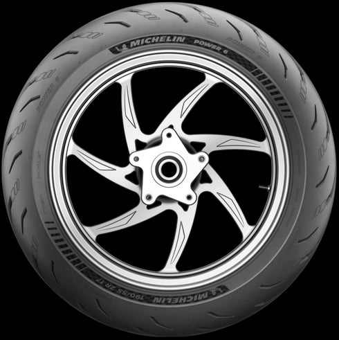Michelin Power 6 Rear Tyre - 180/55ZR17 M/C (73W) TL