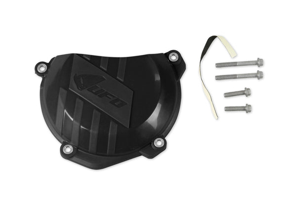 UFO CLUTC Cover TM/Husqvarna 250-350 Black