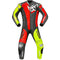 Berik 2.0 GP3 Leather Body Suit - Black/High-Viz Yellow/Red