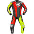 Berik 2.0 GP3 Leather Body Suit - Black/High-Viz Yellow/Red