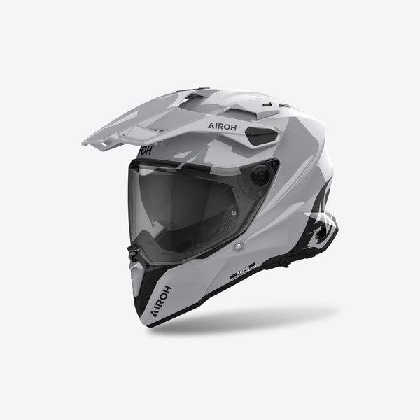 Airoh 2024 Commander 2 Color Helmet - Cement Grey — Motorcycle Helmets (image 1 of 3)