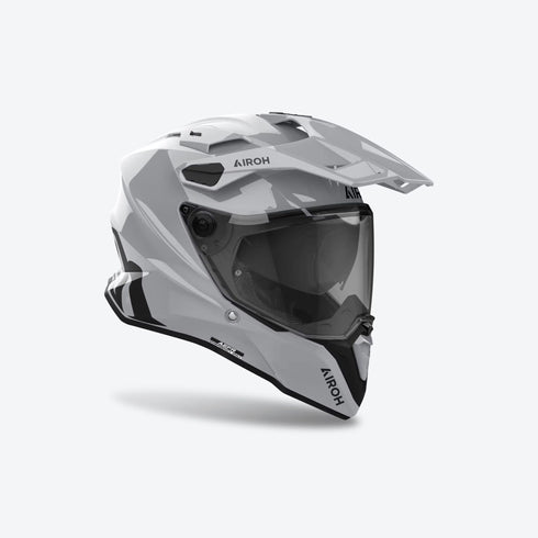 Airoh 2024 Commander 2 Color Helmet - Cement Grey — Motorcycle Helmets (image 3 of 3)