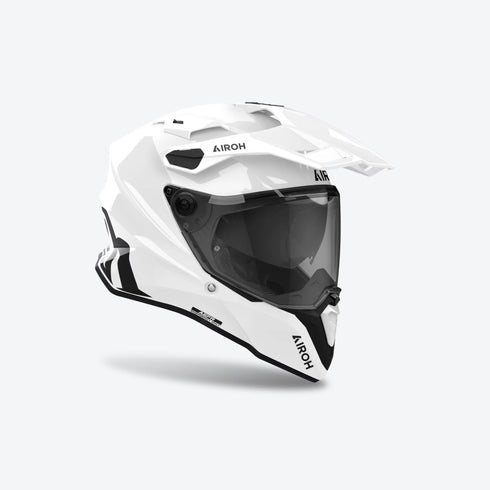 Airoh 2024 Commander 2 Color Helmet - White Gloss — Motorcycle Helmets (image 3 of 3)