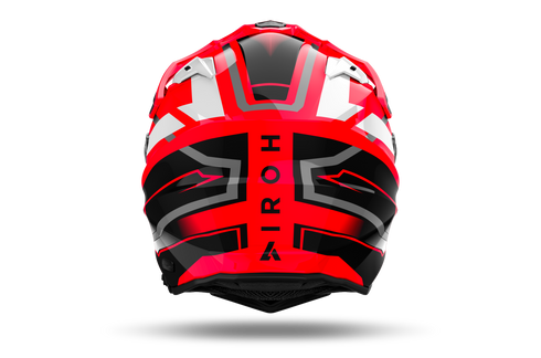 Airoh 2024 Commander 2 Mavick Helmet - Red Gloss — Motorcycle Helmets (image 2 of 3)