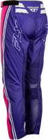 Fly 2027 Youth F-16 Raze Pants - Purple/Red/Yellow