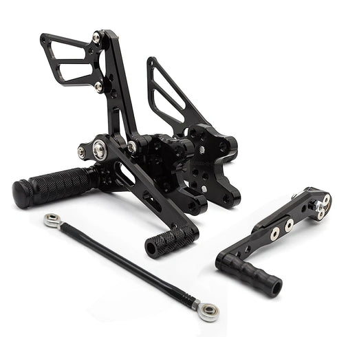 FXCNC Racing Suzuki GSXR1000 (2009-2016) Footrest Rear Set - Black