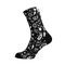 Sox Footwear Crew Socks - Doodle Black