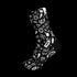 Sox Footwear Crew Socks - Doodle Black