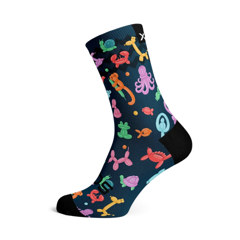 Sox Footwear Kids Crew Socks - Balloon Animal & Blocks Pack