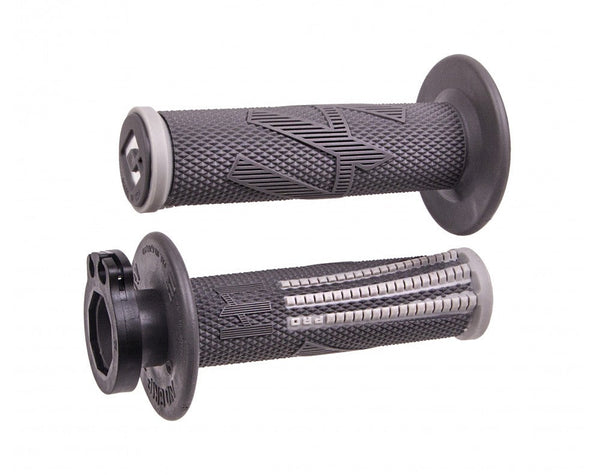 ODI Emig Pro V2 Lock-On Grips - Graphite/Grey