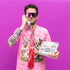 Pit Viper The Originals 2.0 The Exec Wide Sunglasses - HDPV (Polarised Mirror Pink Lens) — Lifestyle (image 10 of 12)