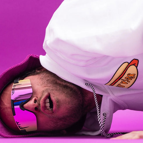 Pit Viper The Originals 2.0 The Exec Wide Sunglasses - HDPV (Polarised Mirror Pink Lens) — Lifestyle (image 11 of 12)