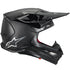 Alpinestars Supertech S-M10 Fame ECE Helmet - Black Carbon Matt/Gloss