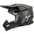Alpinestars Supertech S-M10 Fame ECE Helmet - Black Carbon Matt/Gloss
