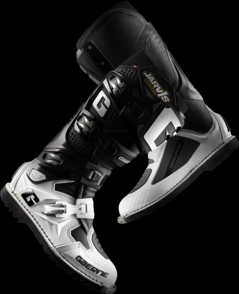 Gaerne SG-12 Jarvis Edition Eduro MX Boots - White/Black