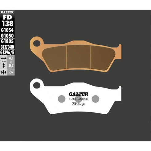 Galfer FA181/SBS671 Sinter Racing Off-Road Brake Pads
