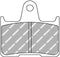 Ferodo Sinter Rear Brake Pad - FA254
