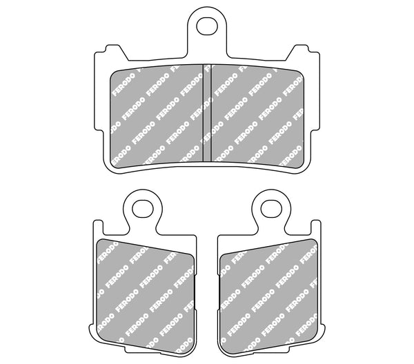 Ferodo Sinter Front Brake Pad - FA499/SBS869