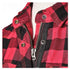 Nexo Flanel Rider Shirt - BLACK/RED
