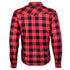 Nexo Flanel Rider Shirt - BLACK/RED