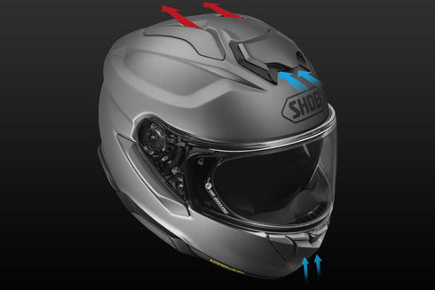 Shoei GT-Air 3 Solid Helmet - Black Matt