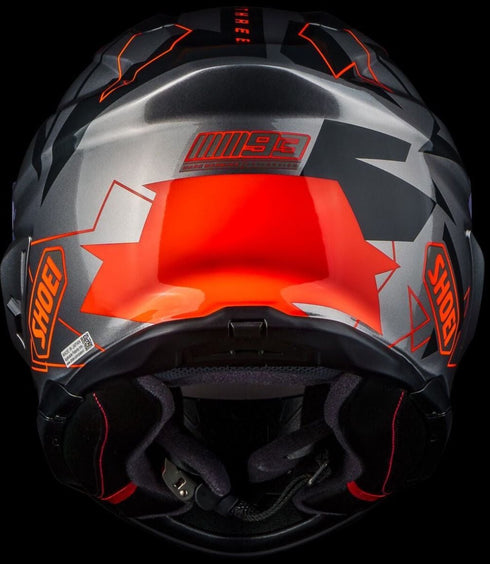 Shoei GT-Air 3 MM93 Collection Grip Helmet - TC-1 (Red/Silver)